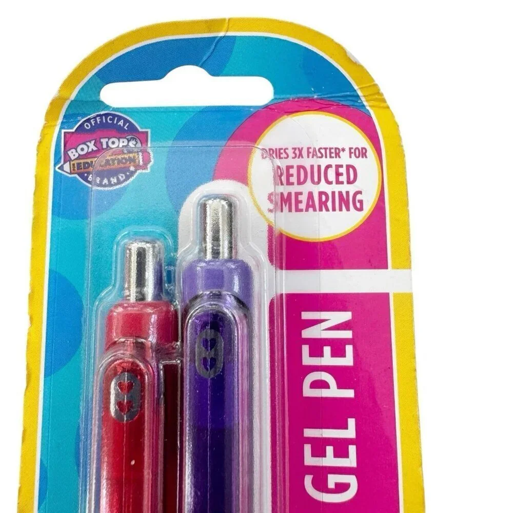 NEW Paper Mate Inkjoy Gel Pens Medium Point .7mm assorted 2 Packages 4 Pens
